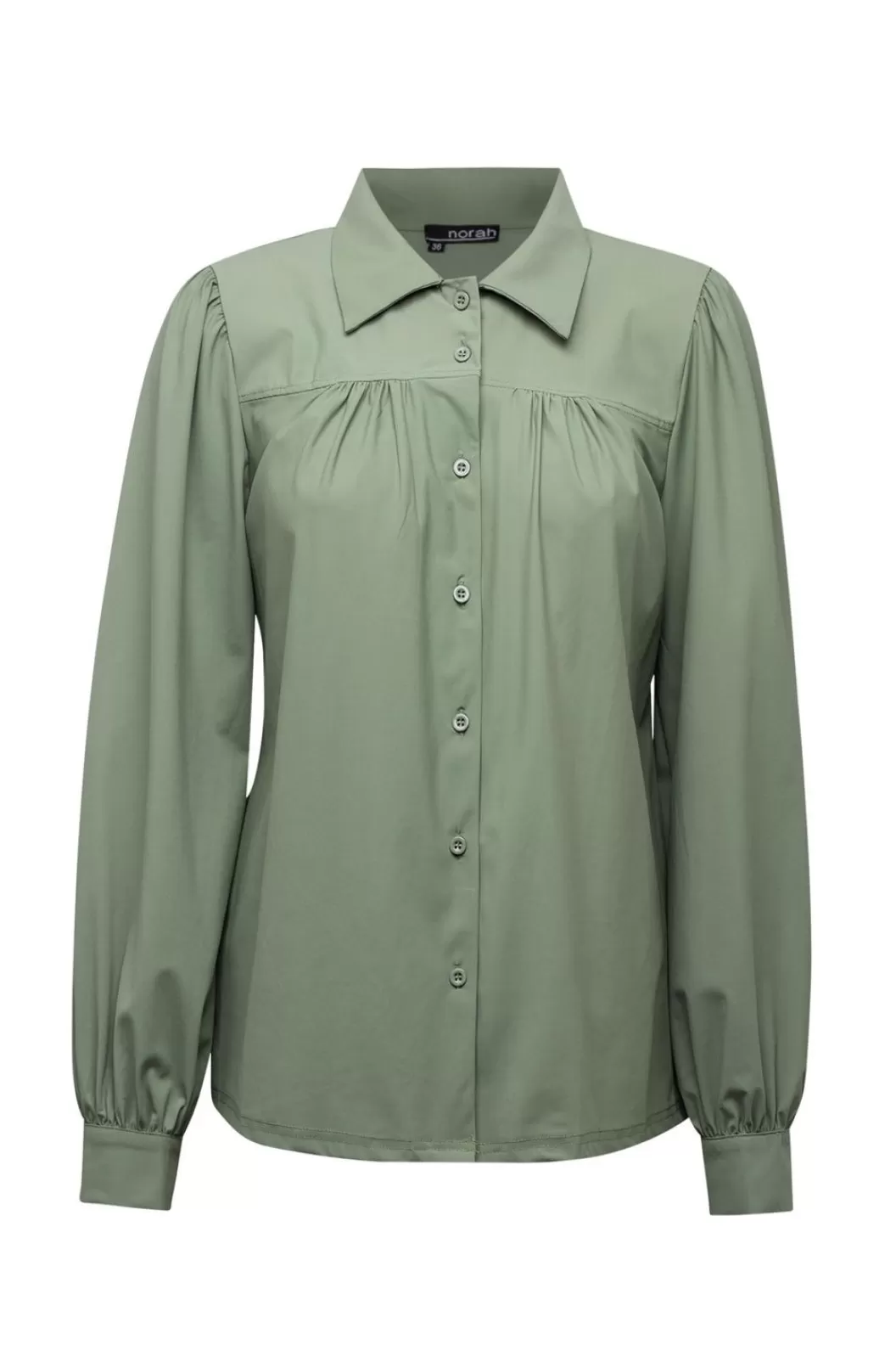 Blouses-Norah Blouse Grijs Groen