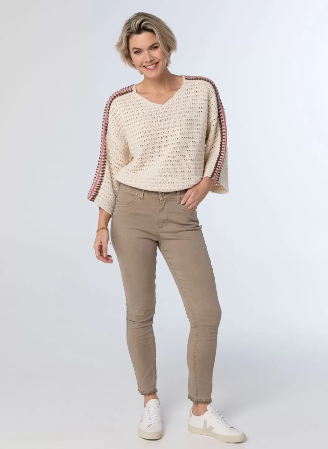 Broeken & Leggings-Norah Broek Beige