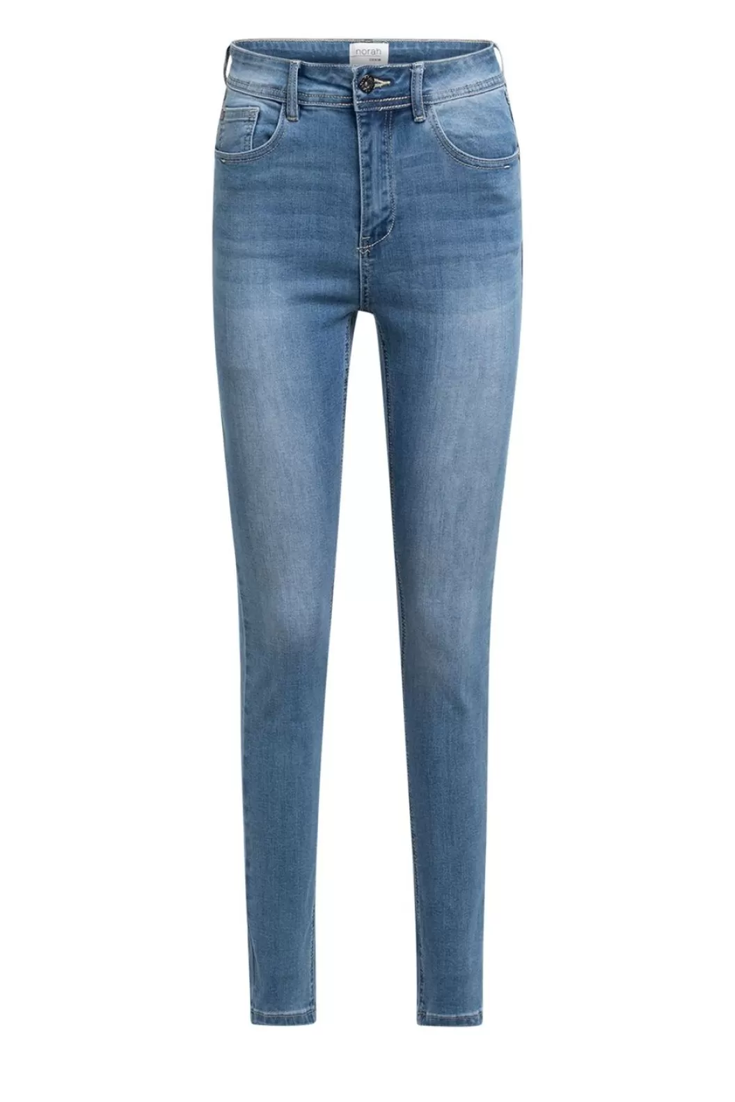 Broeken & Leggings-Norah Denim Broek Blauw