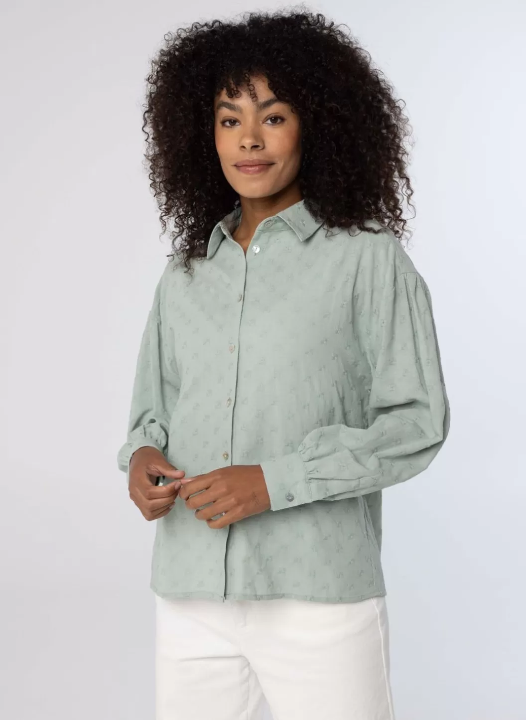 Blouses-Norah E Blouse Groen