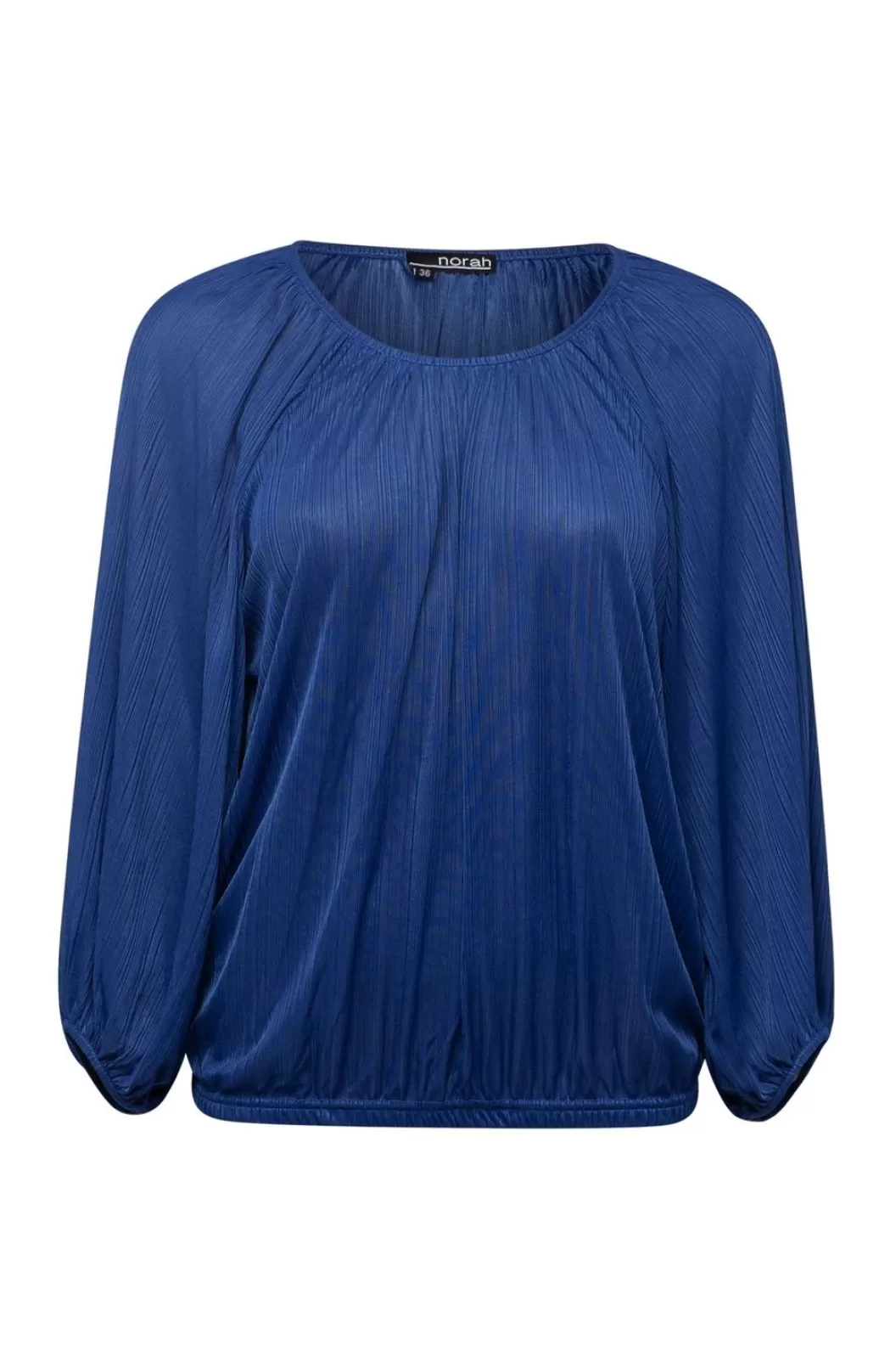 Shirts & Tops-Norah E Blouse Met Pofmouwen Blauw