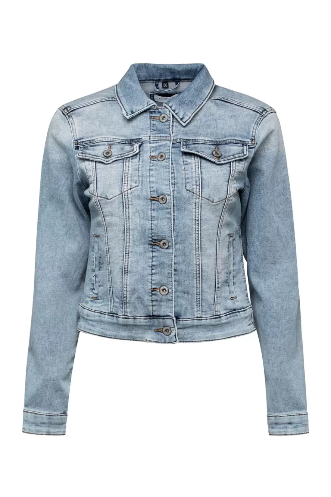 Jackets & Blazers-Norah E Denim Jacket Blauw