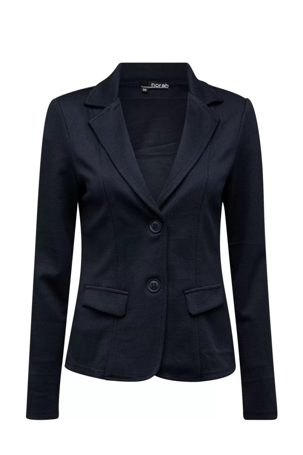 Jackets & Blazers-Norah E Getailleerde Blazer Blauw