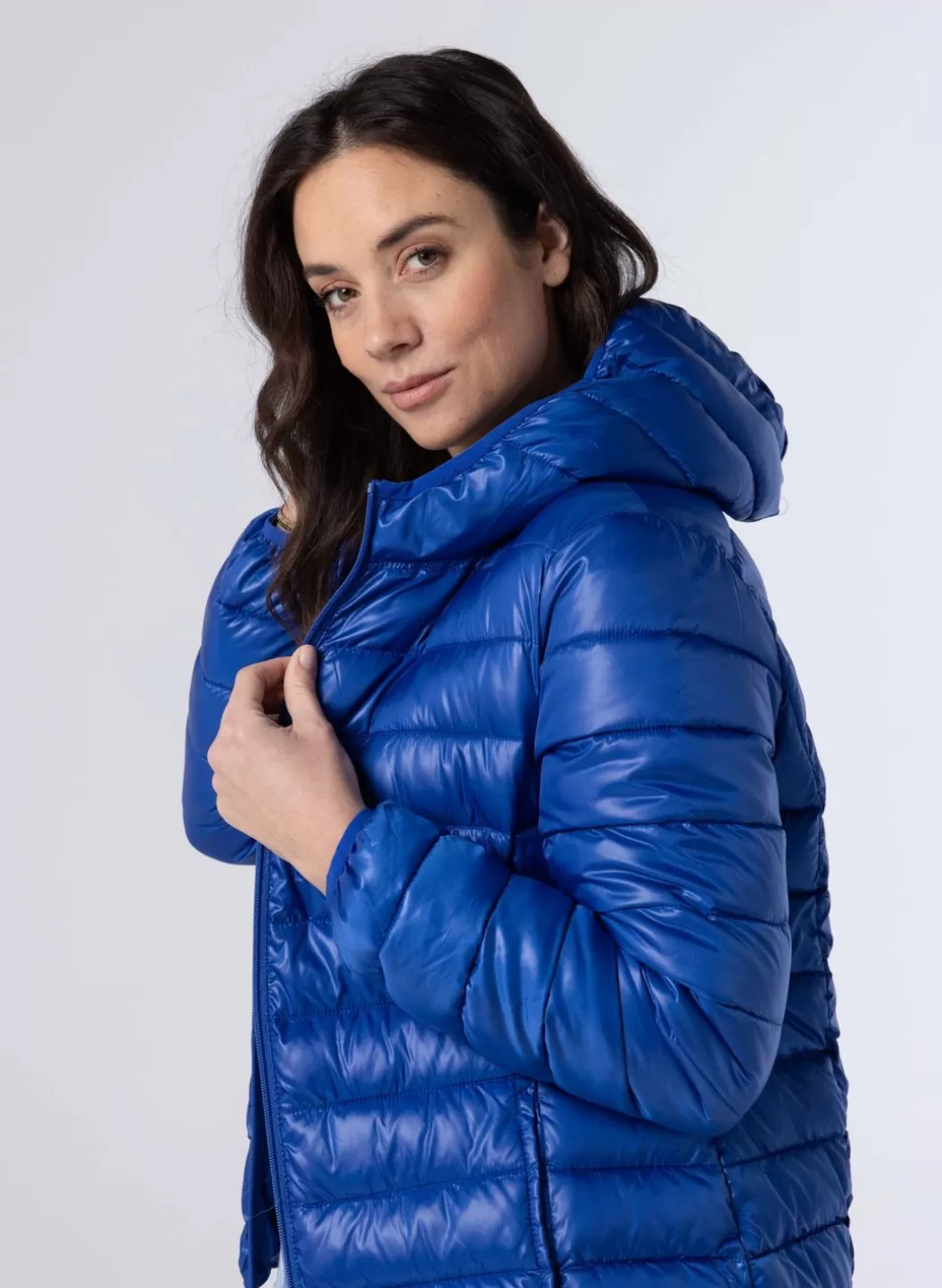 Jackets & Blazers-Norah E Puffer Jacket Blauw