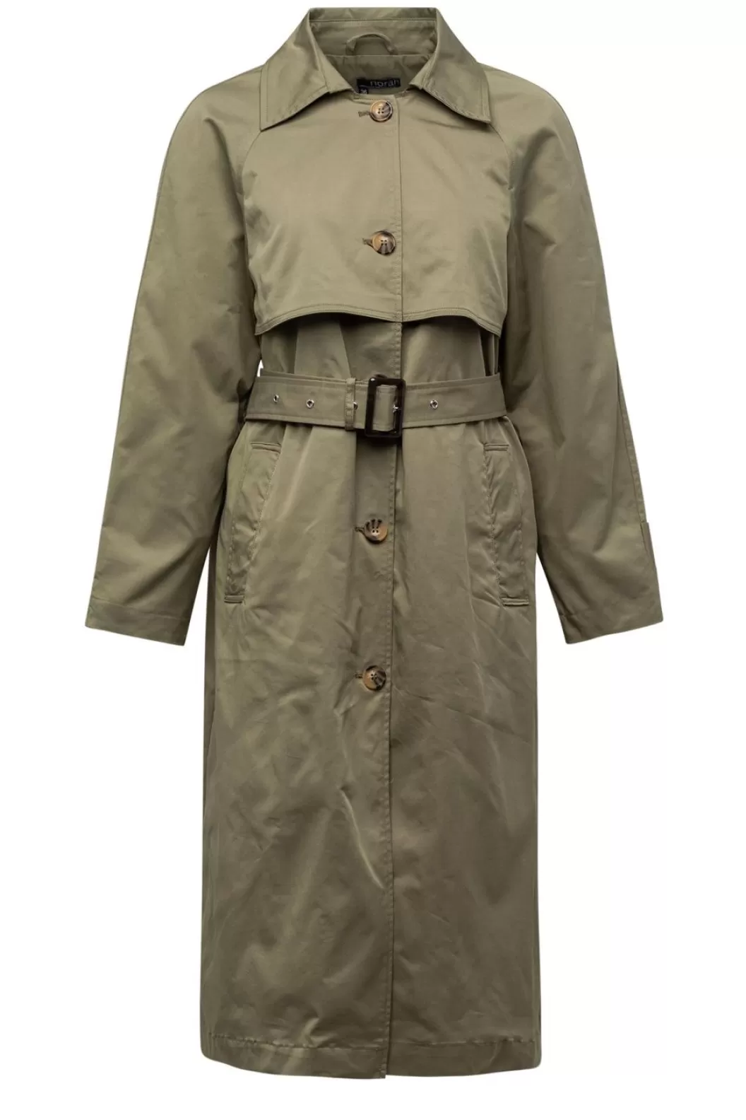 Jassen-Norah E Trenchcoat Groen