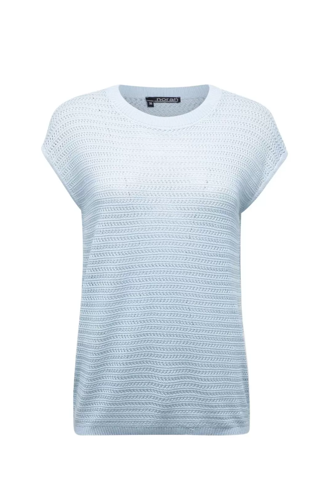 Shirts & Tops-Norah Gebreide Top Blauw