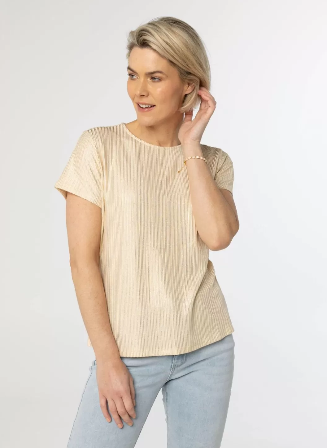 Shirts & Tops-Norah Goud Shirt Beige