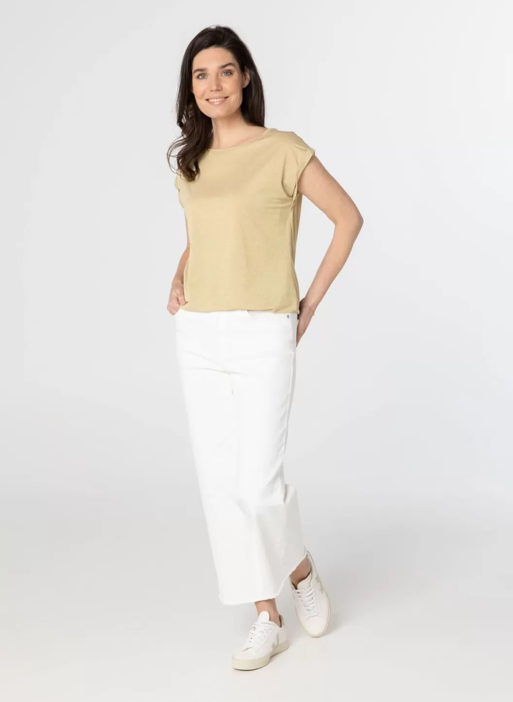 Shirts & Tops-Norah Goud Shirt Beige