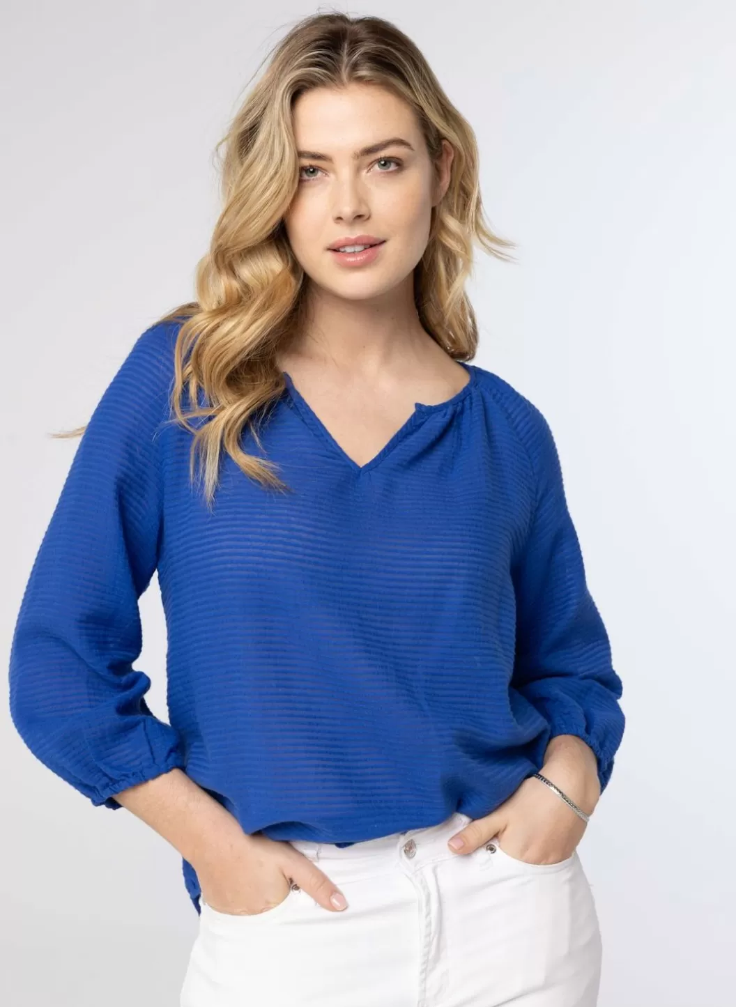 Blouses-Norah Kobalt E Blouse Blauw