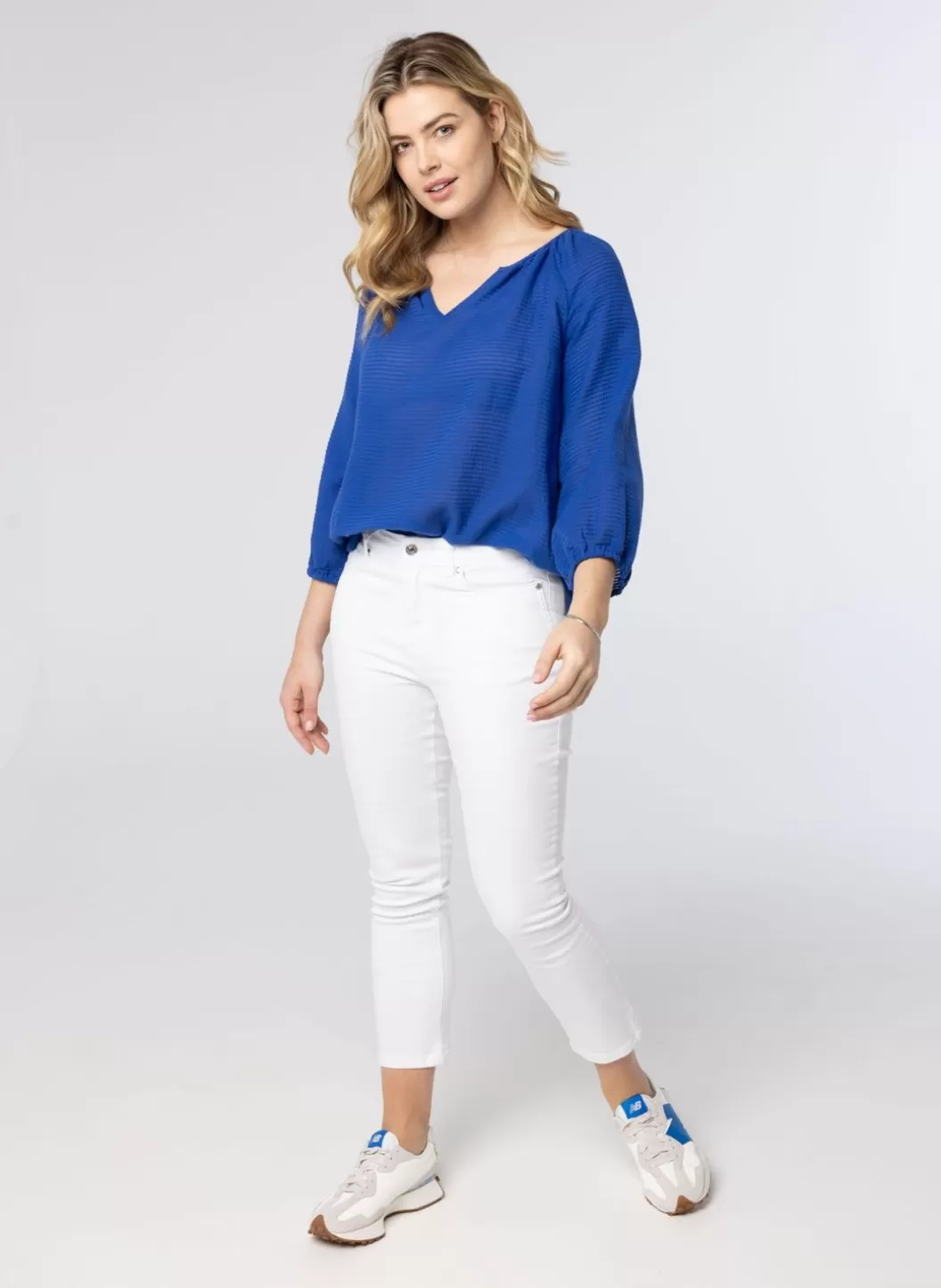 Blouses-Norah Kobalt E Blouse Blauw