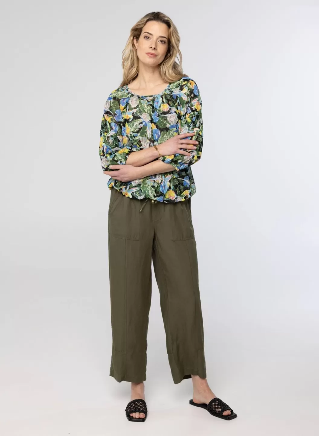 Broeken & Leggings-Norah Leger E Broek Groen