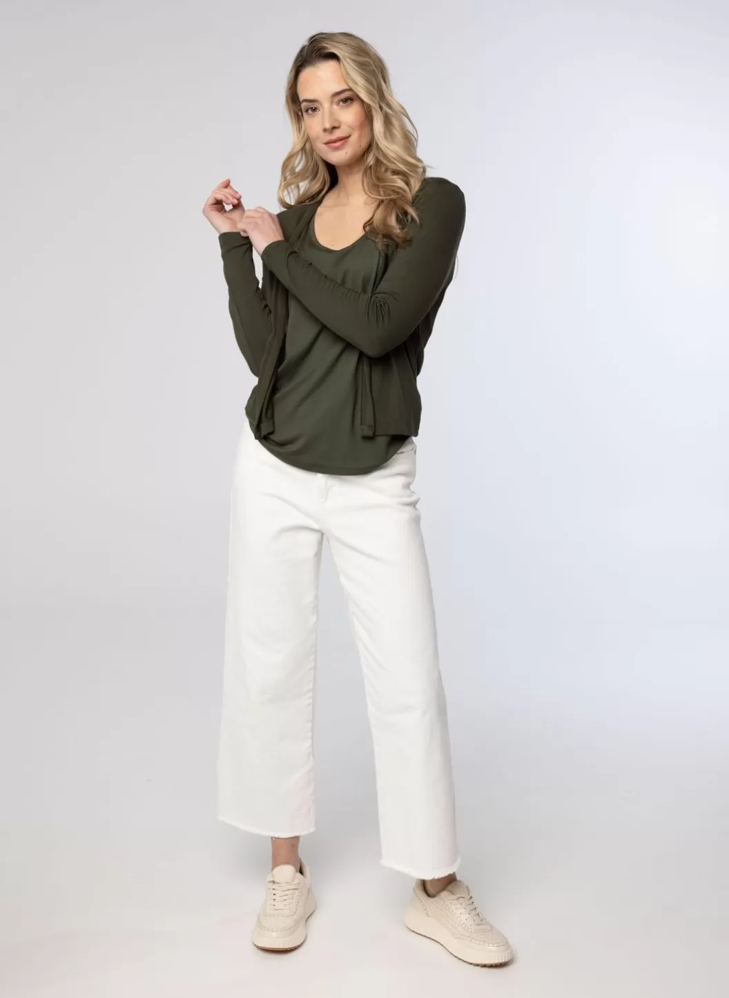 Shirts & Tops-Norah Leger E Top Groen