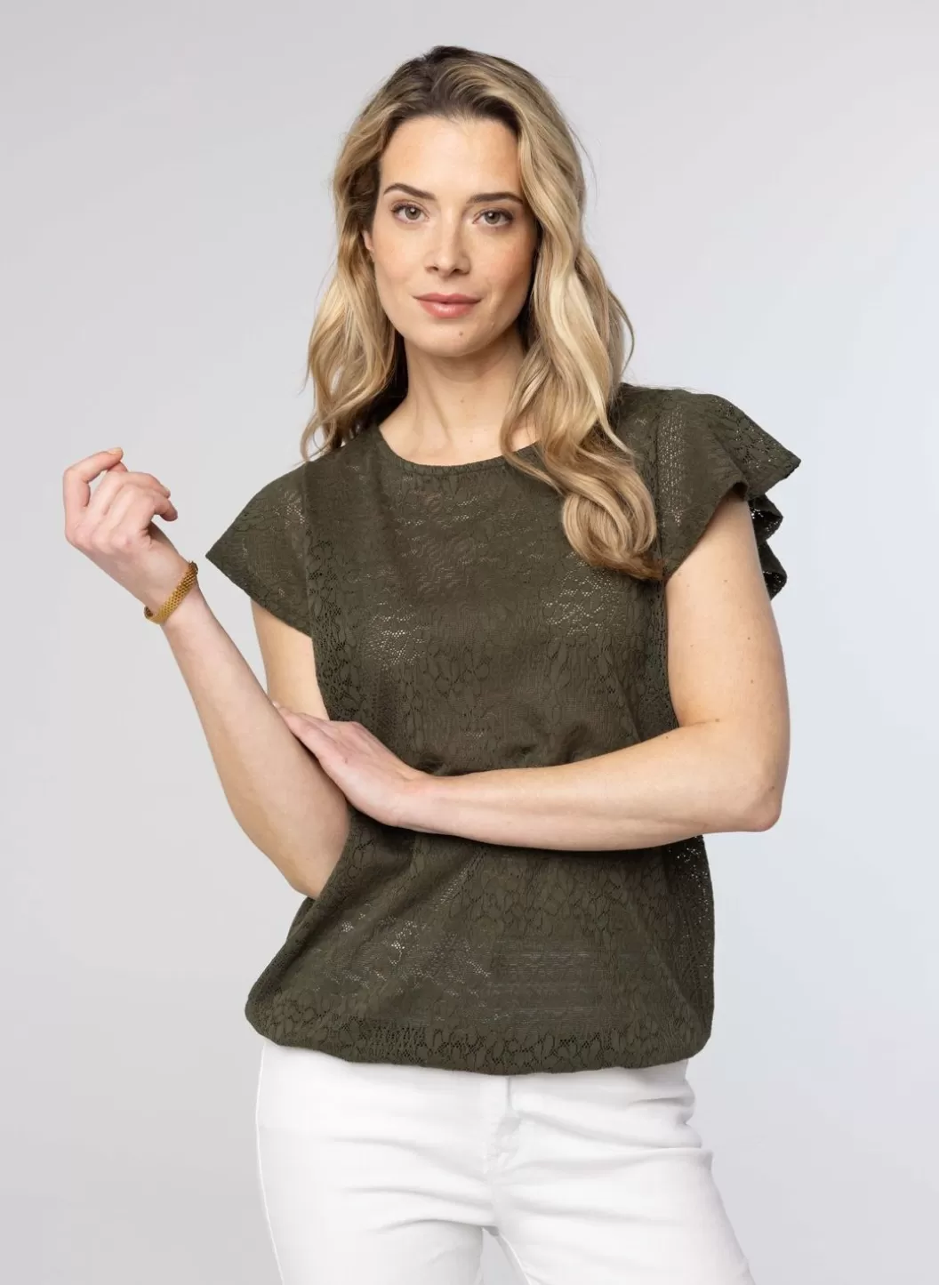 Shirts & Tops-Norah Leger Shirt Groen