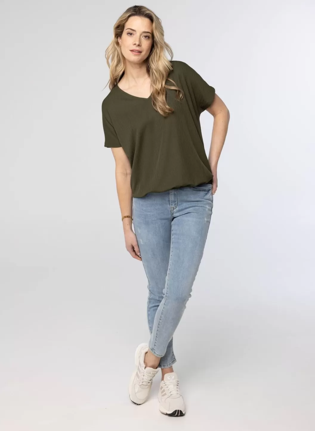 Shirts & Tops-Norah Leger Shirt Groen