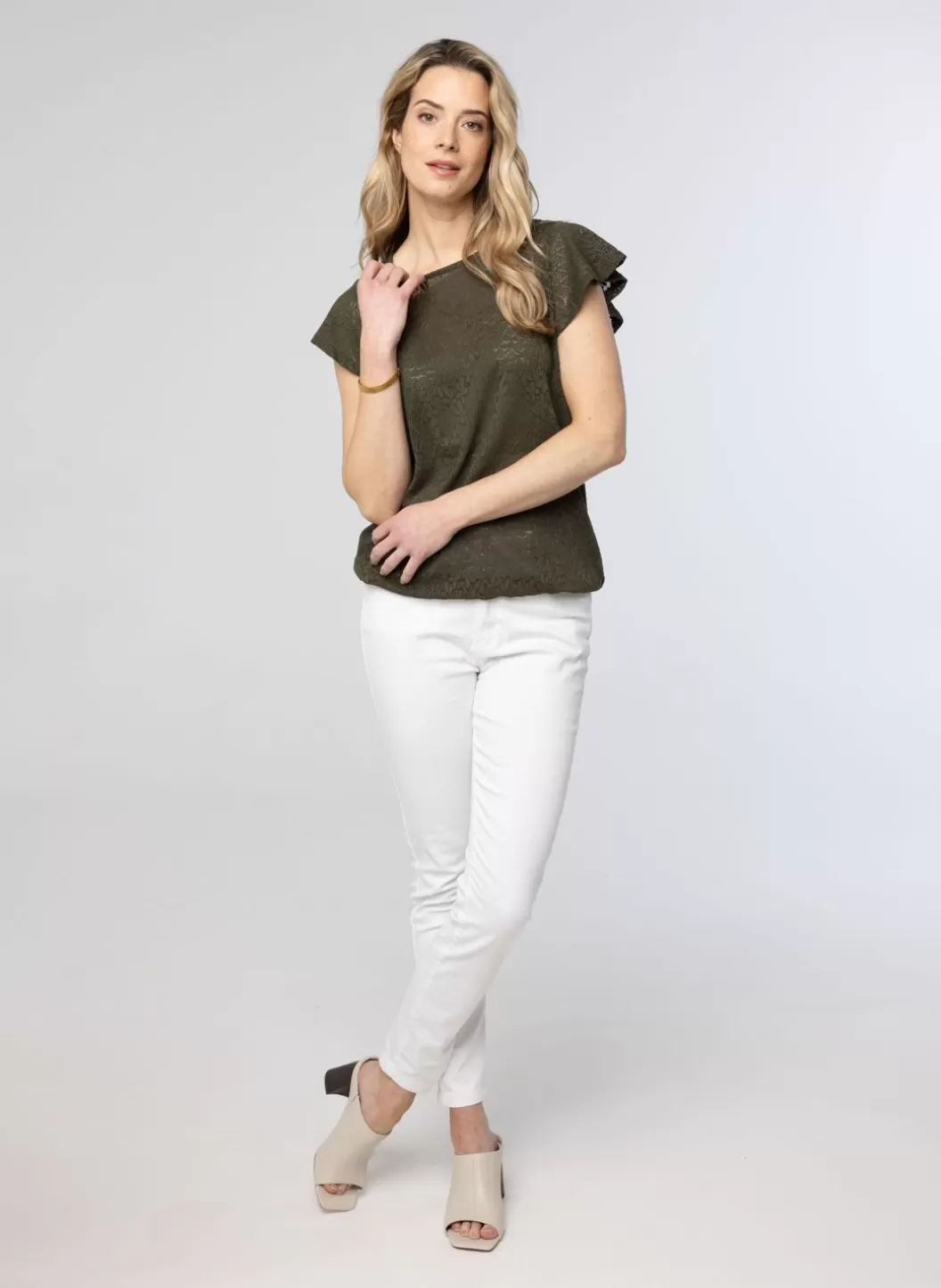 Shirts & Tops-Norah Leger Shirt Groen