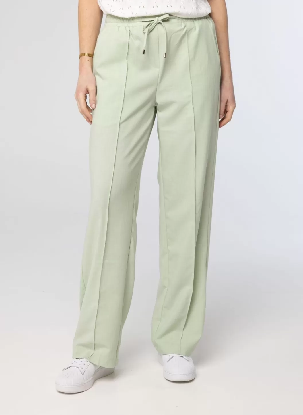 Broeken & Leggings-Norah Licht E Pantalon Groen