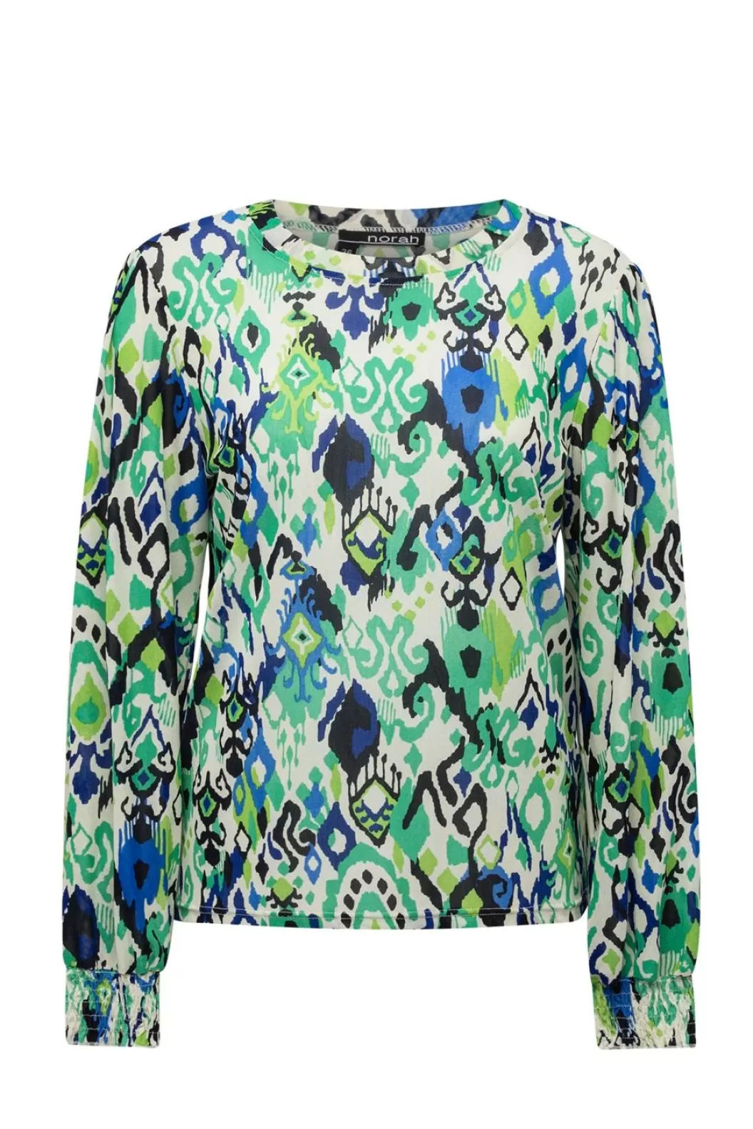 Shirts & Tops-Norah Meerkleurig Shirt Groen