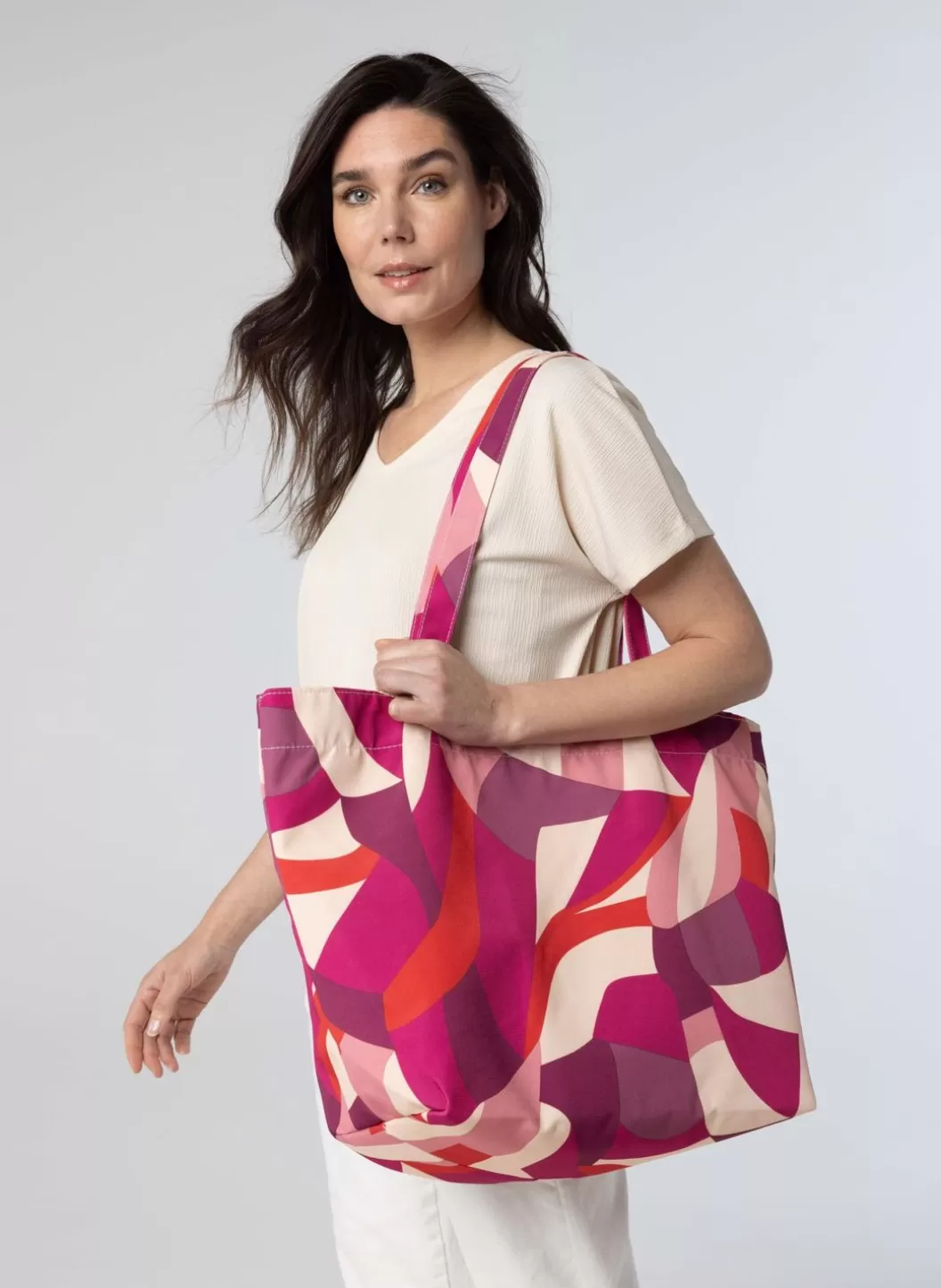 Accessoires-Norah Meerkleurige Tas Roze