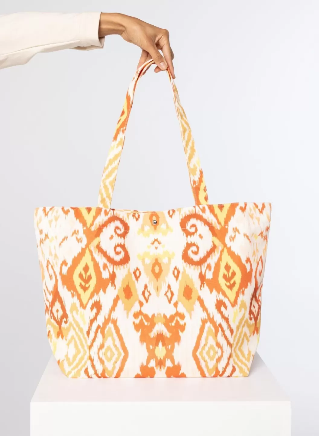 Accessoires-Norah Meerkleurige Tas Oranje