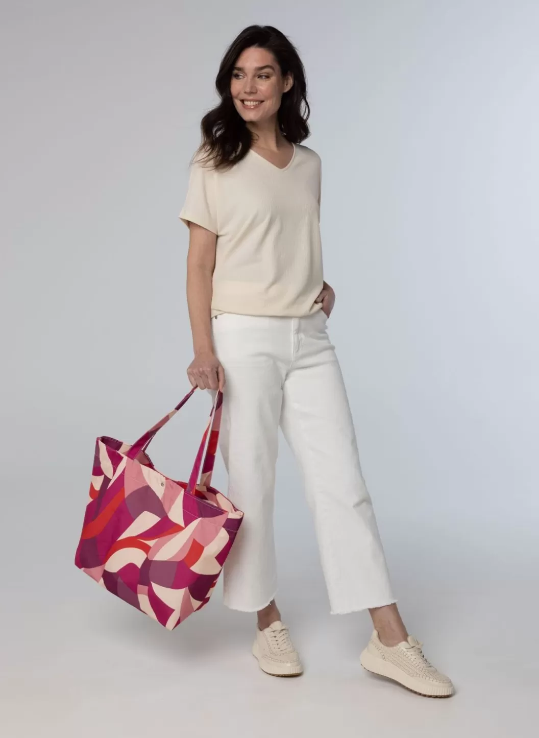 Accessoires-Norah Meerkleurige Tas Roze