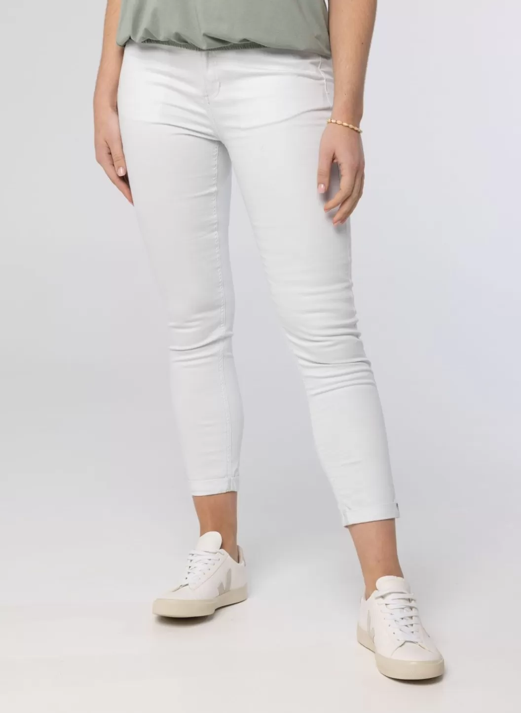 Broeken & Leggings-Norah Mint E Jeans Groen