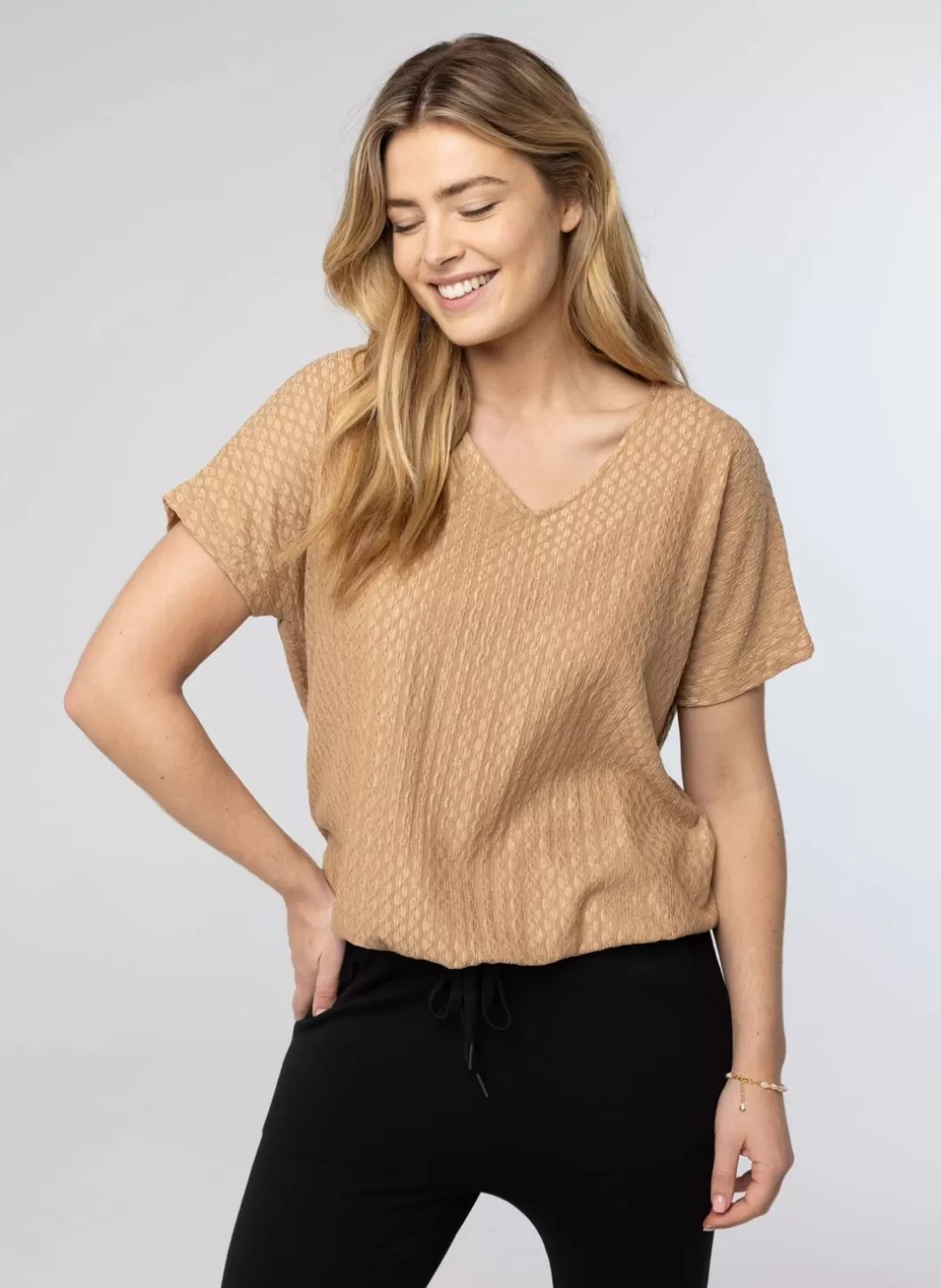 Shirts & Tops-Norah Mokka Shirt Bruin