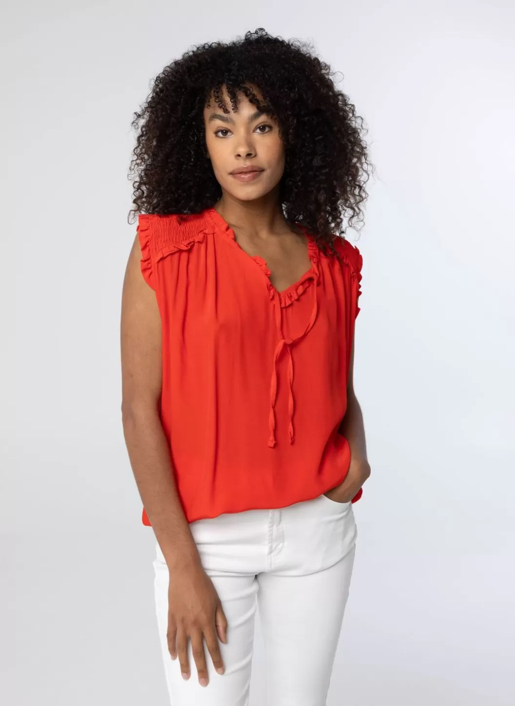 Shirts & Tops-Norah Rode Top Rood