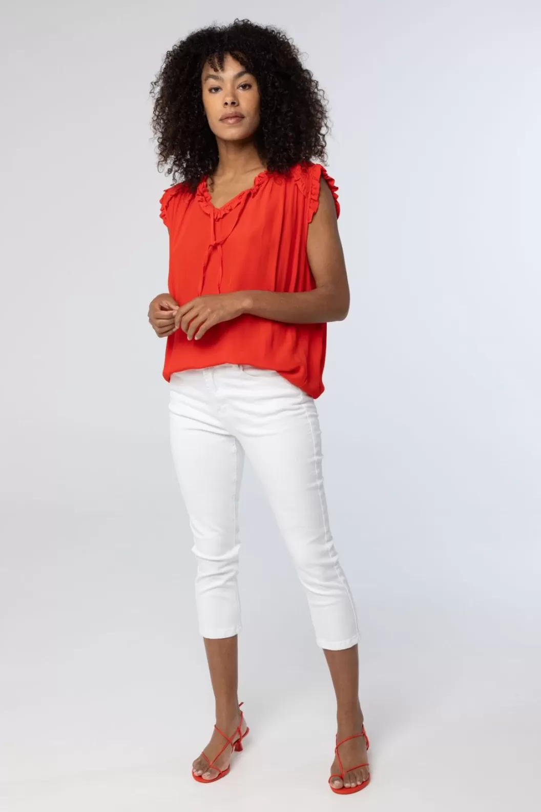 Shirts & Tops-Norah Rode Top Rood