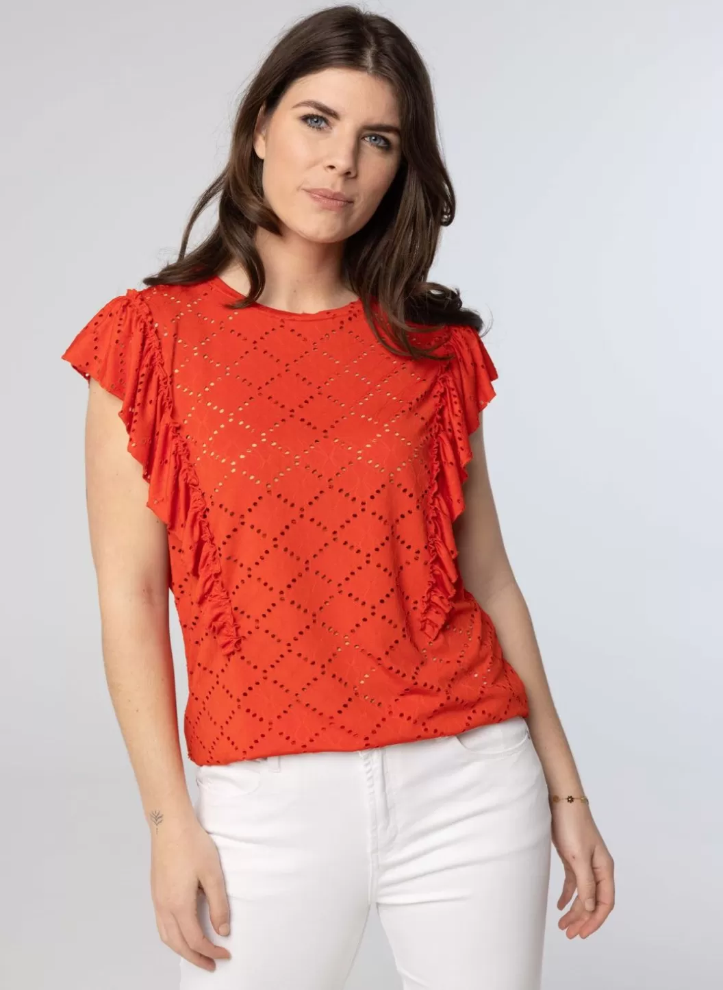 Shirts & Tops-Norah Shirt Rood