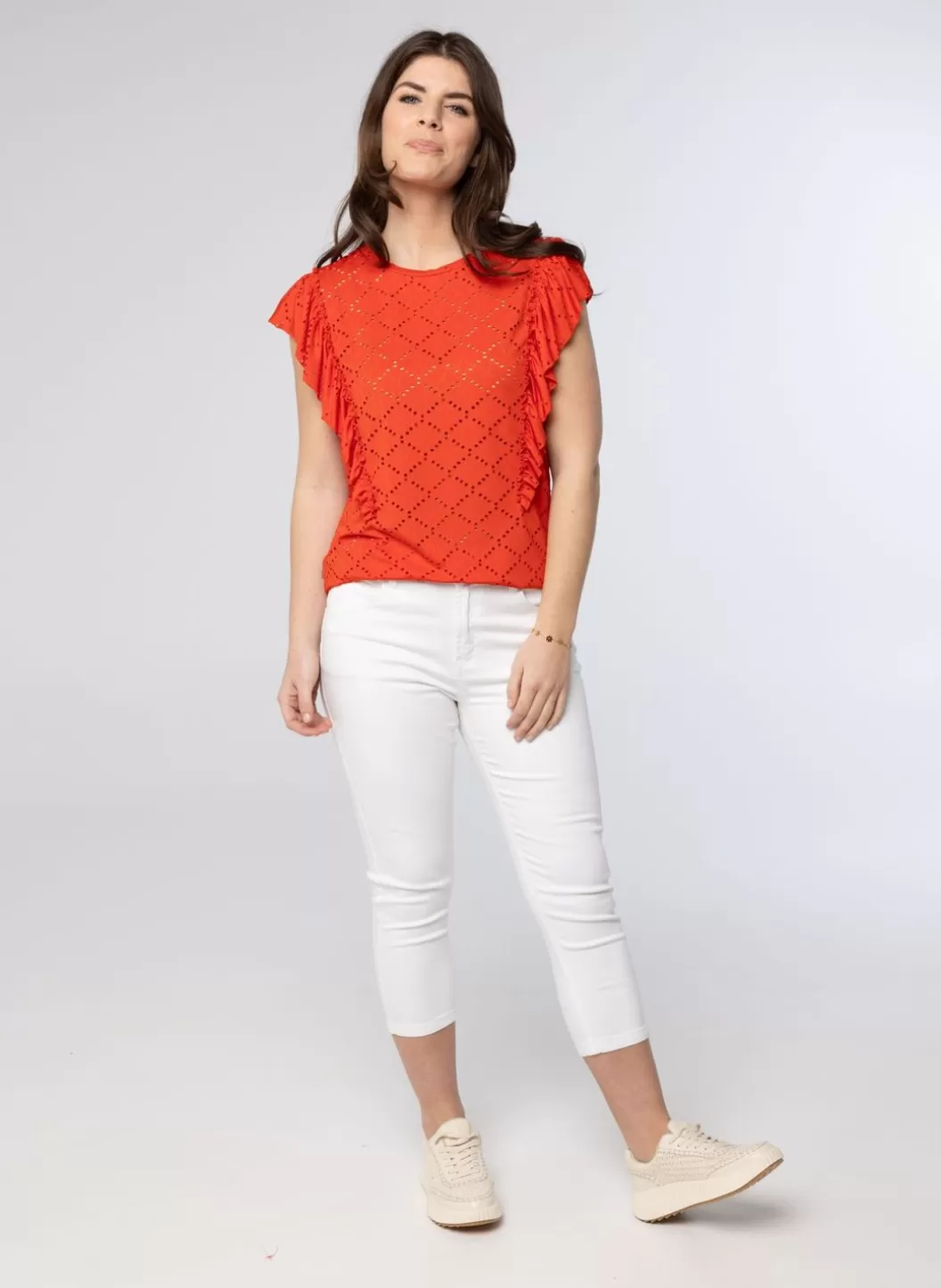 Shirts & Tops-Norah Shirt Rood