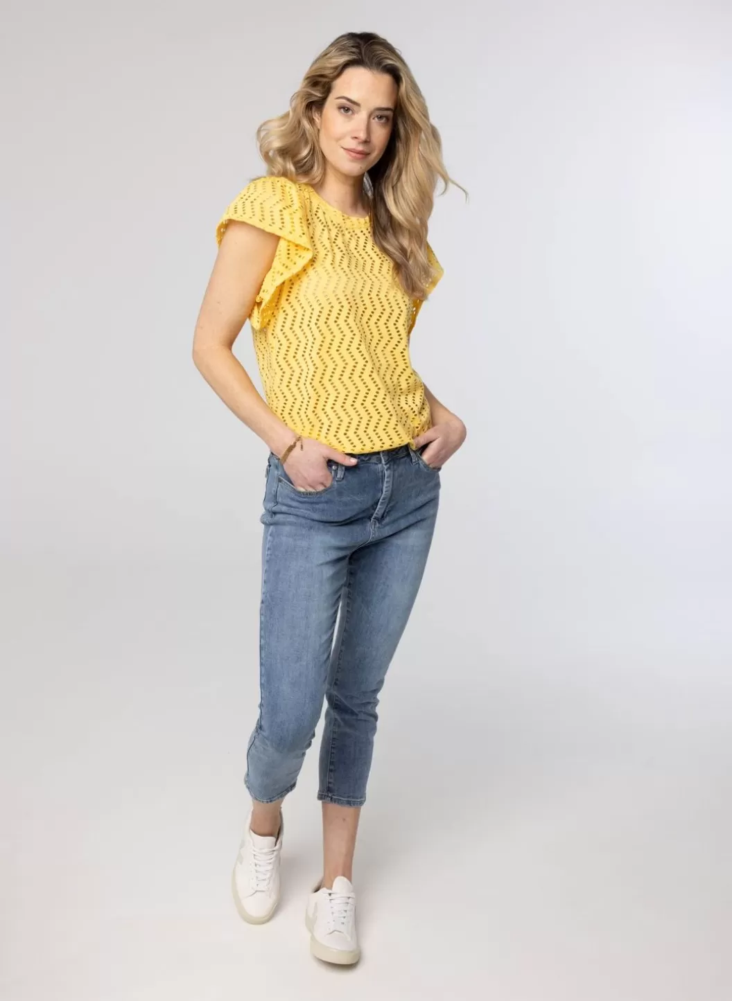 Shirts & Tops-Norah Shirt Geel