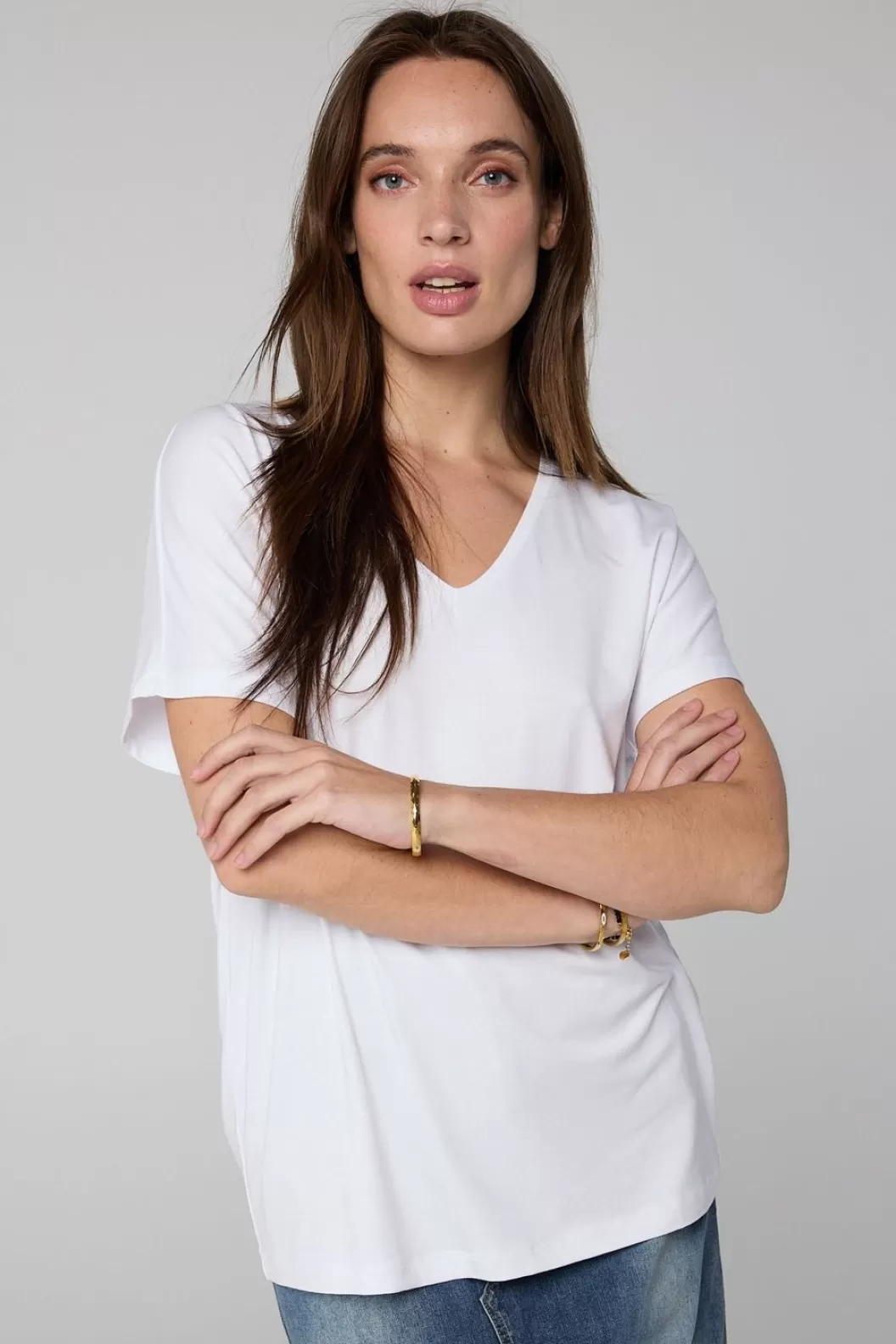 Shirts & Tops-Norah Shirt Maral Wit