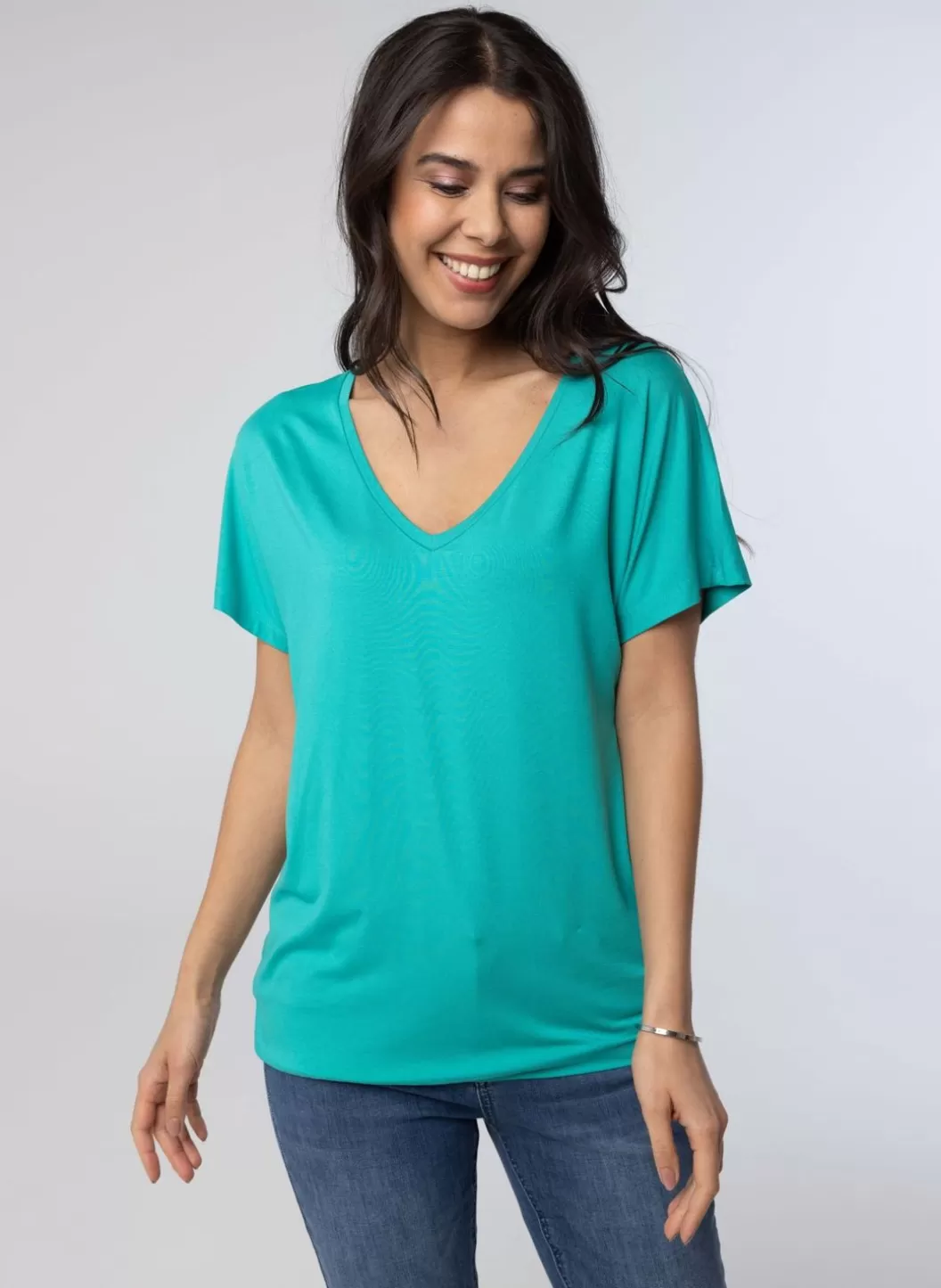 Shirts & Tops-Norah Shirt Maral Aqua Groen